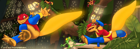 Super Newts Parkour - Gud Fit Entertainment