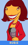 Super Newts Character - Rubie Super Newts Character - Rubie: KYAM- Gud Fit Entertainment