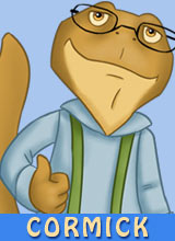 SuperNewts Character - Cormick - Gud Fit Entertainment