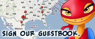 Please, Sign our guestbook.