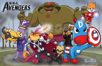 The Avengers are here, The Animal Avengers that is!