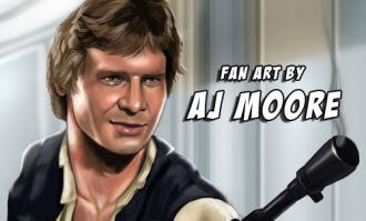 AJ Moore - Star Wars Fan Art (Set# 1)